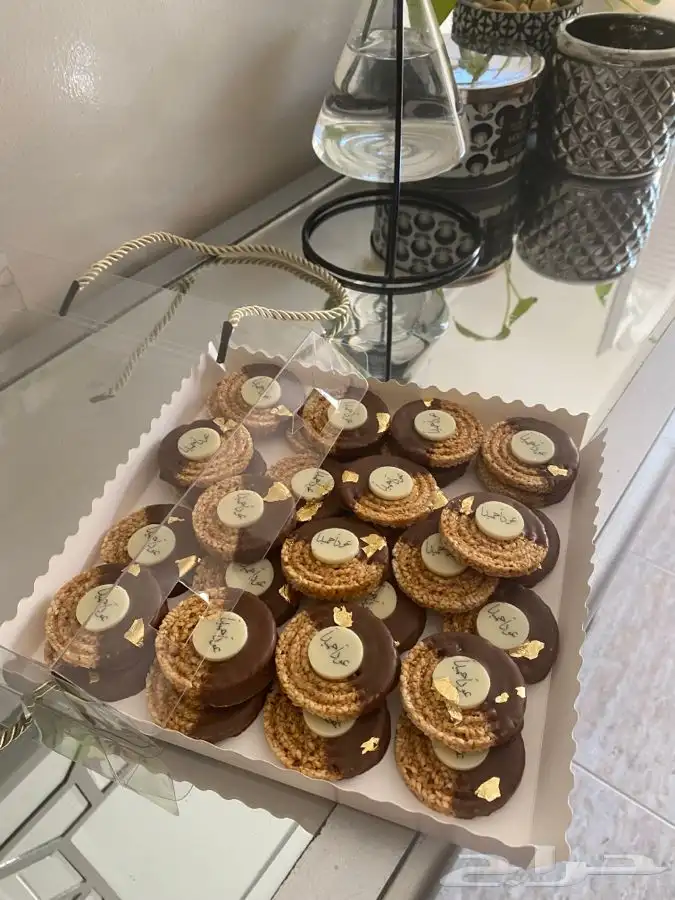 حلا لذيذ خفيف مع طباعه 0