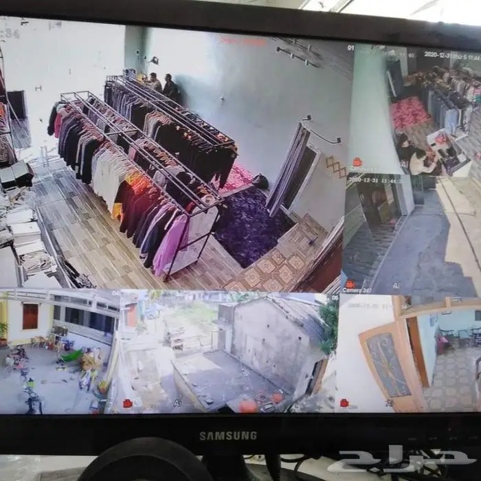 كاميرات مراقبة وأنظمة السلامة والدفاع المدنى 9