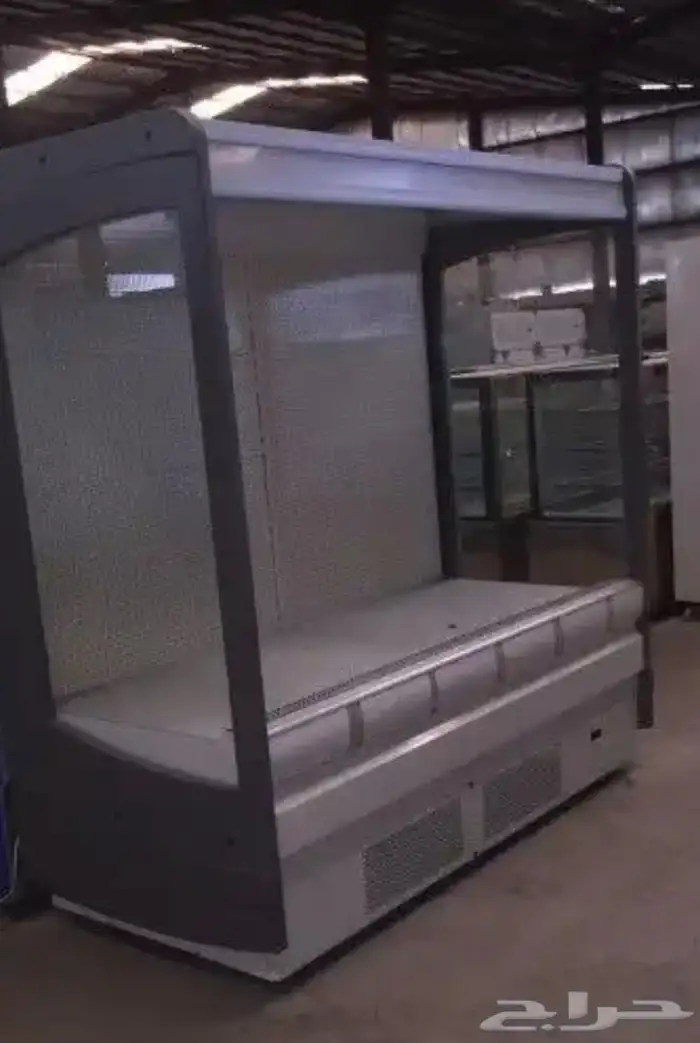 ثلاجة خضار و تمور و عصائر عرض بدون زجاج (جديد) 11