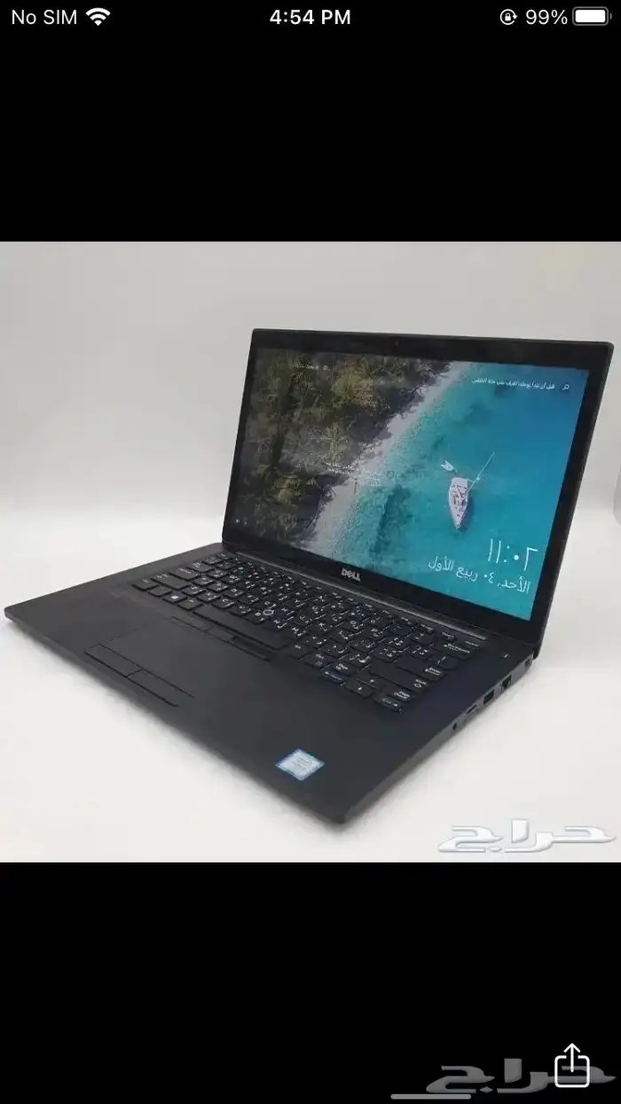 لابتوب ديل موديل حديث ولمس 0