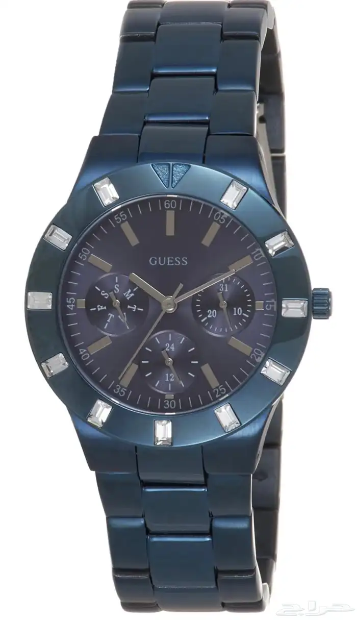 ساعة جيس أصلية بعلبة جيس الاصلية جديدة New Guess Watch 0