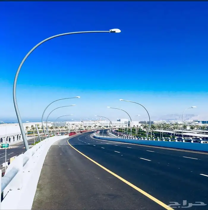 اعمدة وكشافات شوارع قواعد خرسانيه  اعمدة ديكوريه كوابل كهرب 37