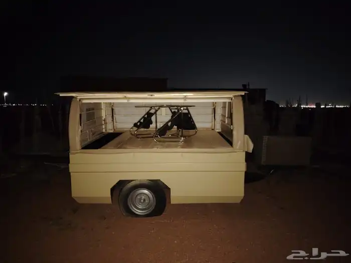 عربه سحب مع طربال وطبق 0
