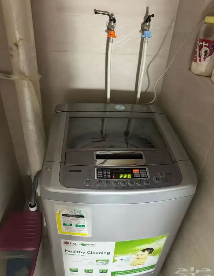 للبيع غساله ملابس LG بحاله ممتازة 0