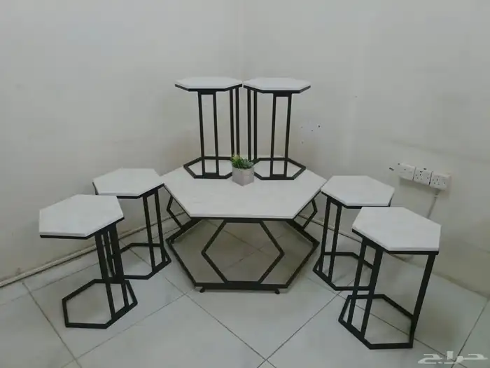 طاولات خدمه 7 قطع 3
