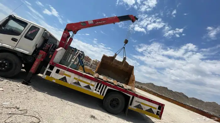 كرين ونش للإيجار سطحه بوم تراك جميع المعدات 6