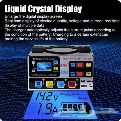 بطل البطاريات شاحن Car Battery Charger 3