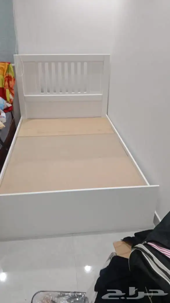 دولاب الملابس صغير و كبير متوفر جديد سرير خشب متوفر 14