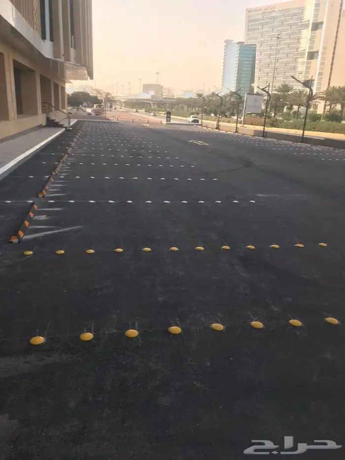 تخطيط دهانات بويا مواقف ايبوكسي مصدات مطبات زوايا مشاريع 21