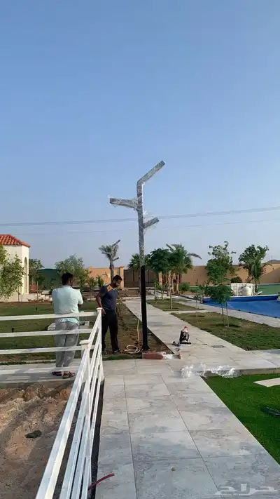 اعمدة اناره 9