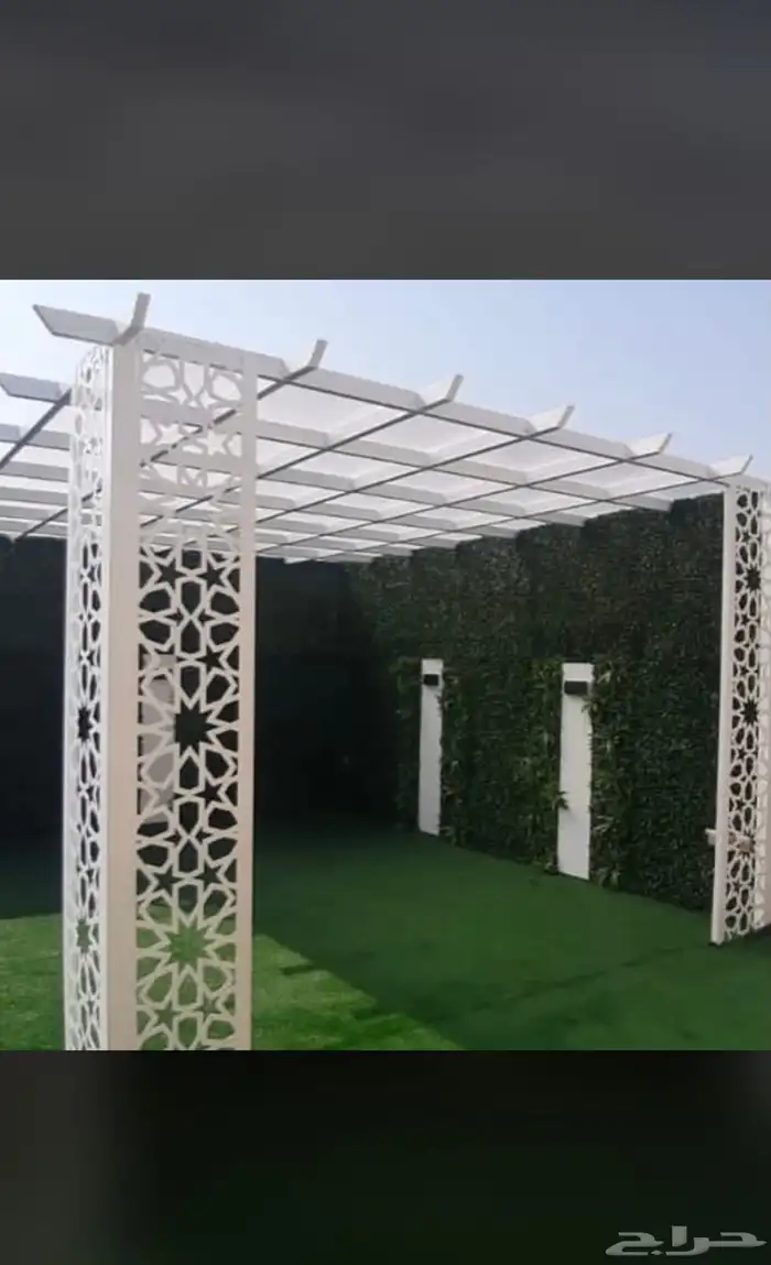 مضلات سواتر برجولات هناجر بناء مجالس 24