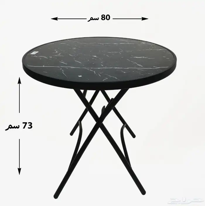 طاولة زجاج دائرية 2
