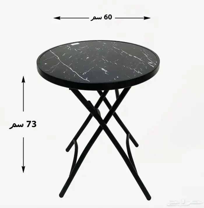 طاولة زجاج دائرية 0