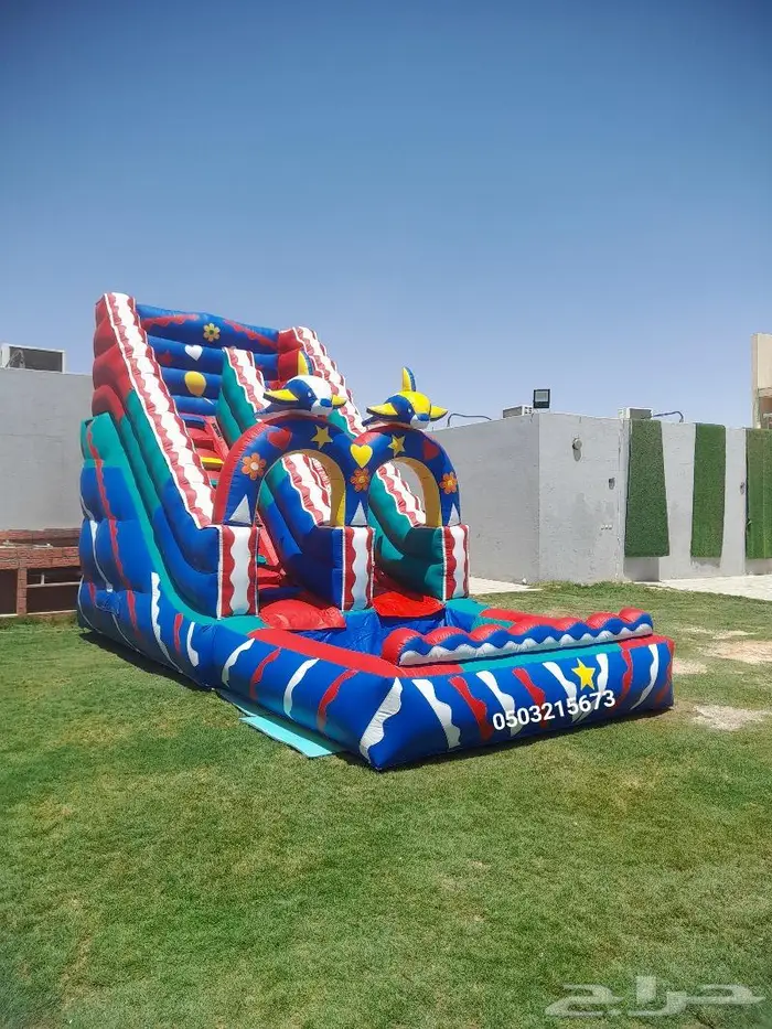نطيطات نطيطه زحليقه مويه ملعب صابون اجار في الرياض 4