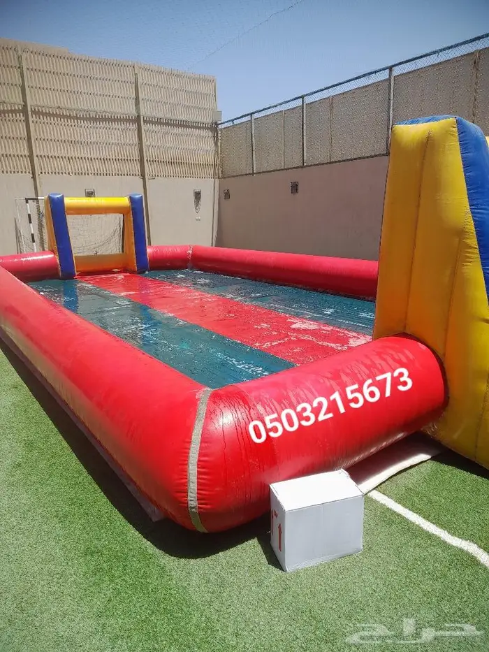 نطيطات نطيطه زحليقه مويه ملعب صابون اجار في الرياض 5