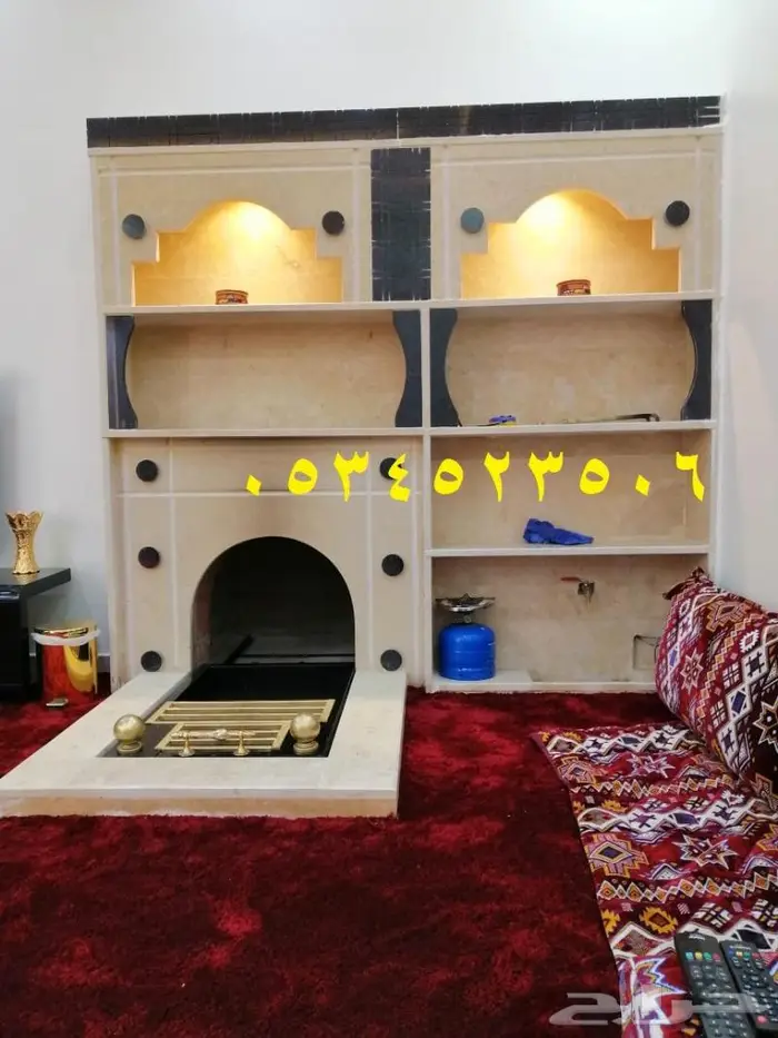 مناقل سحابات مناقل مشبات مشبات رخام مدافئ حديثة 39