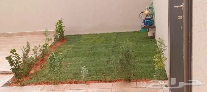 تنسيق الحدائق التيل طبيعي عشب صناعي 4