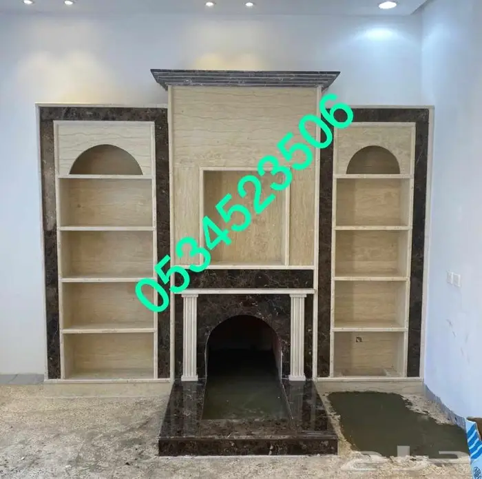 مناقل سحابات مناقل مشبات مشبات رخام مدافئ حديثة 41