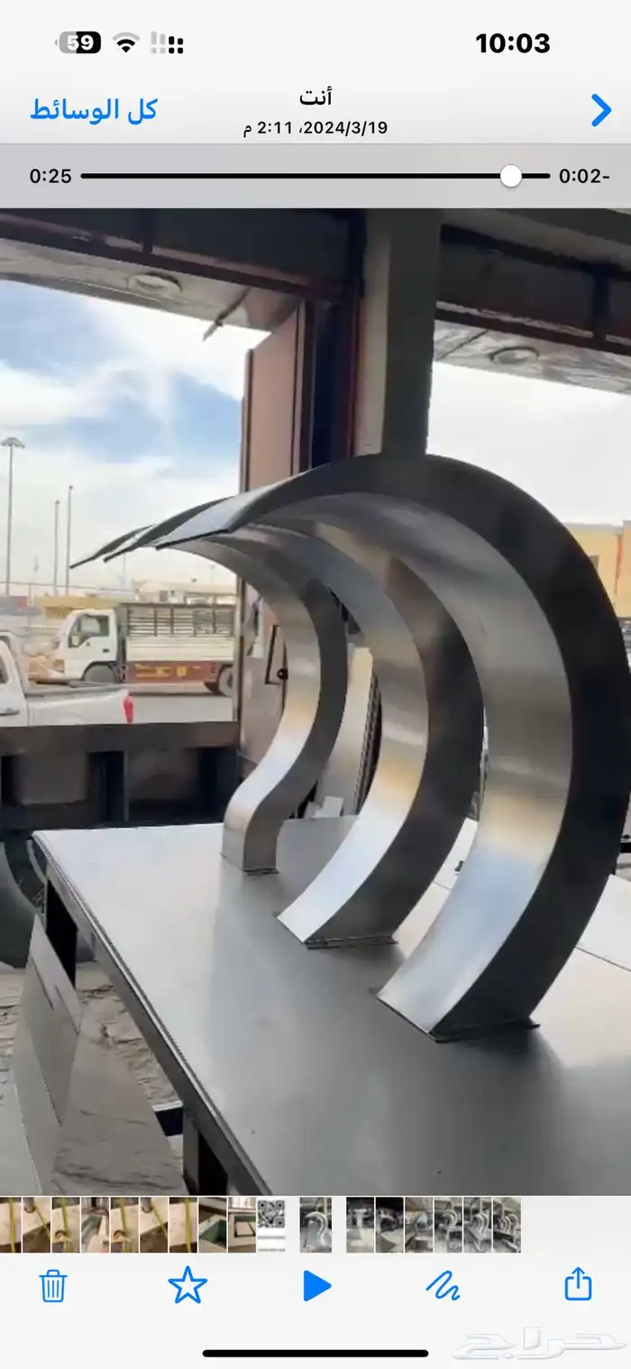 شلالات مسابح مصبات ستيل 0