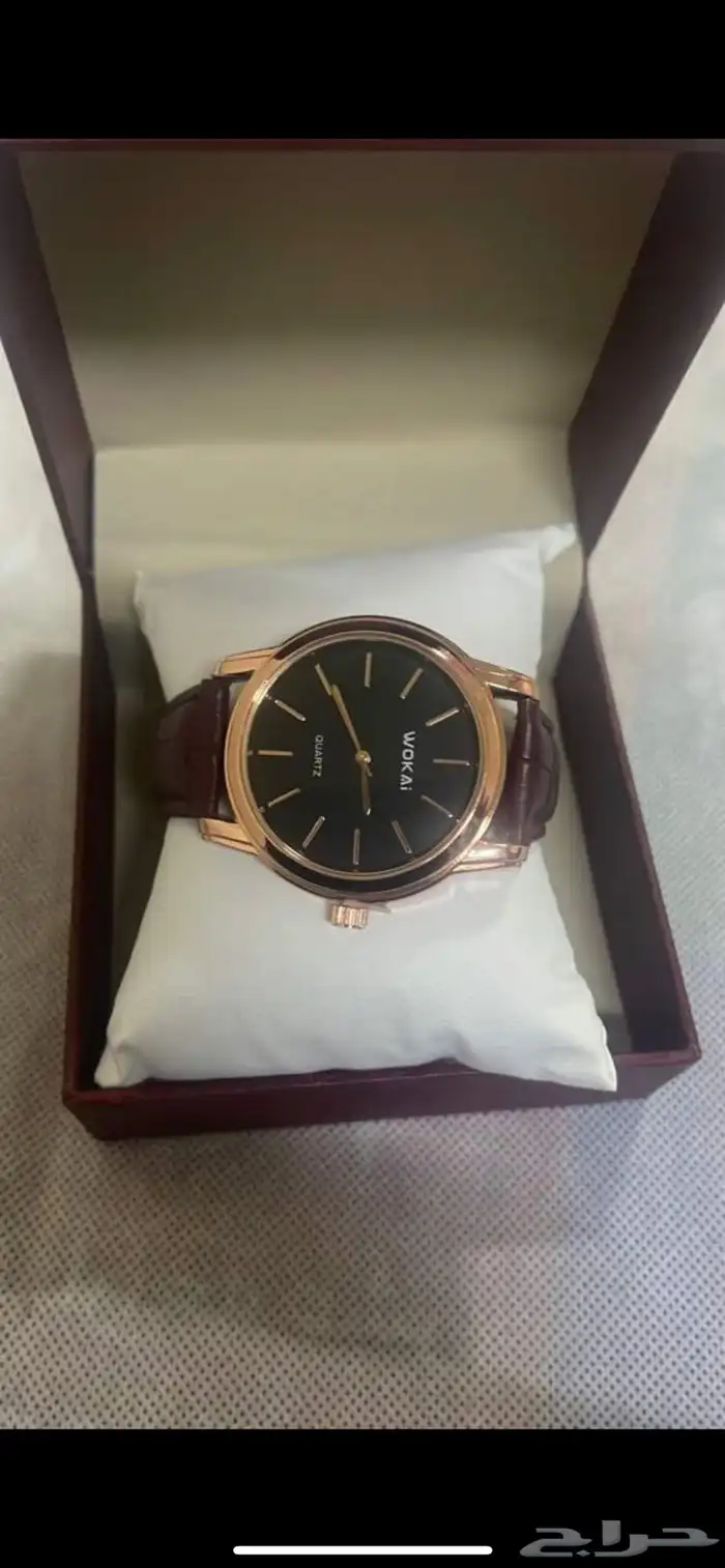 سعات رجالية لبيع جديده ماركة كوارتز الحركه يابانيه 4