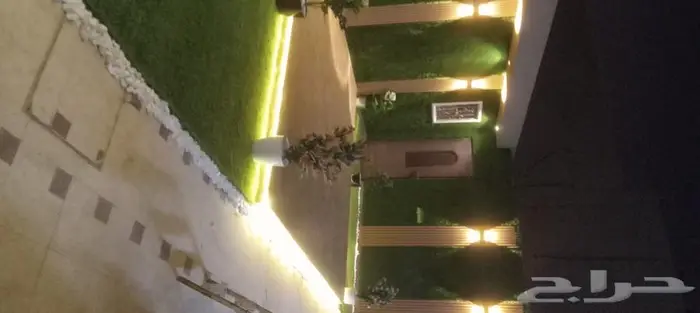تنسيق الحدائق التيل طبيعي عشب صناعي 5