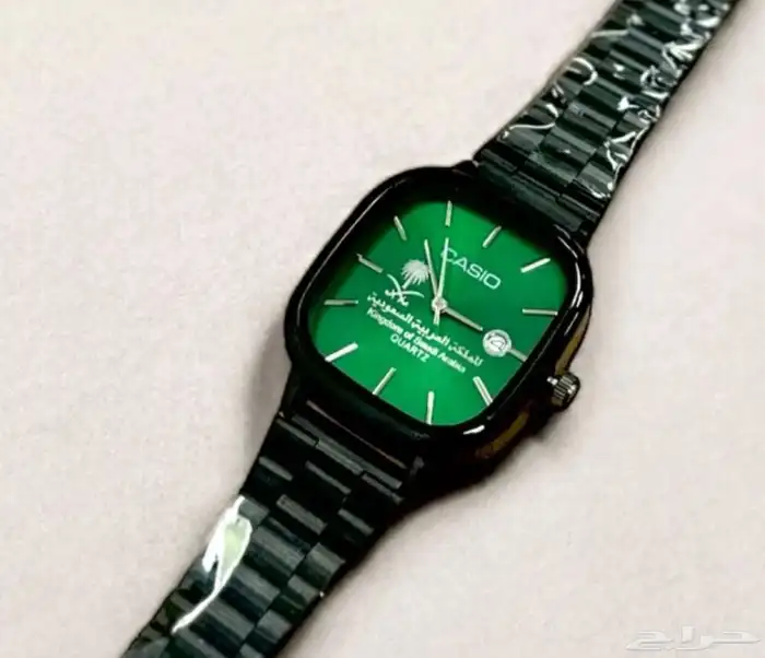 عروض اليوم الوطني الساعات كاسيو اصدار خاص بشعار المملكة 2