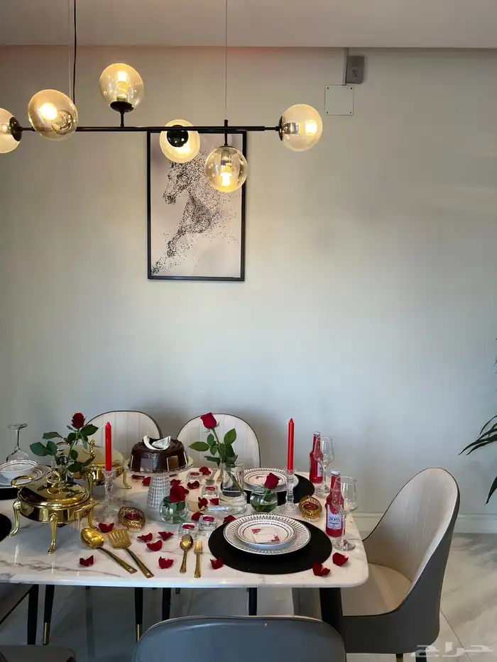 تنسيق غرف عرسان وتجهيز ذكرى زواج تنسيق عيد الحب الفالنتاين 4