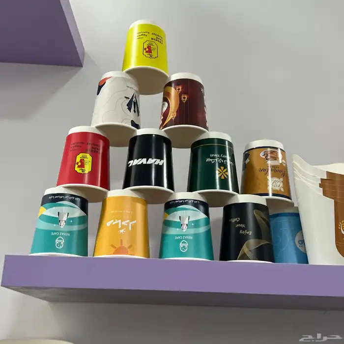 تصنيع وطباعه اكواب ورقيه 1