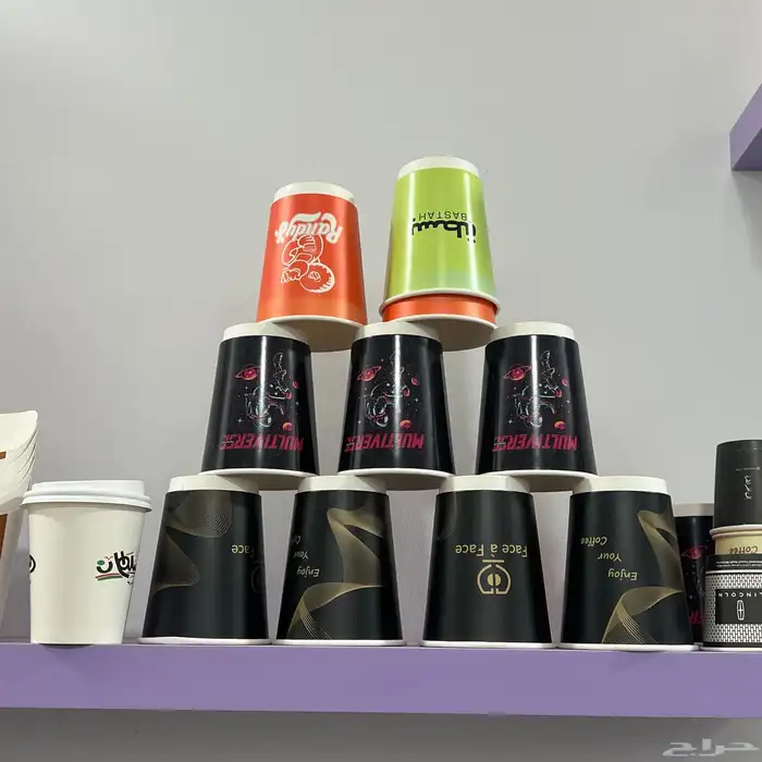 تصنيع وطباعه اكواب ورقيه 0