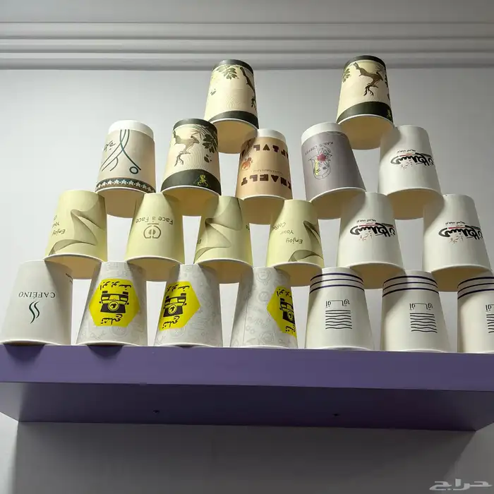 تصنيع وطباعه اكواب ورقيه 4