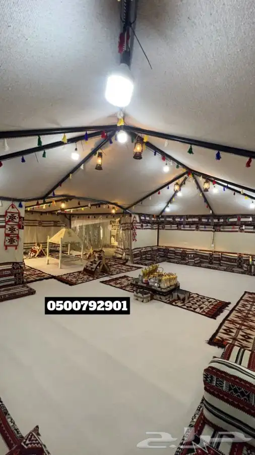 للبيع خيمة الصقور بيوت شعر خيام دواليب عزبه مظلات السياره 92