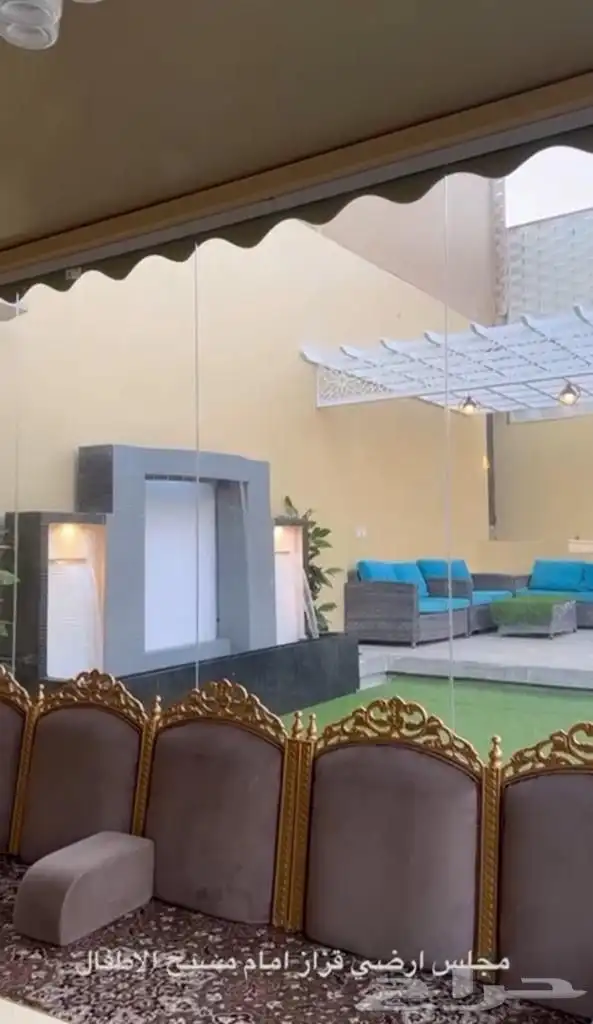 استراحة و شاليهات ب مسابح خاصة صغار وألعاب اطفال ومسابح كبار 1