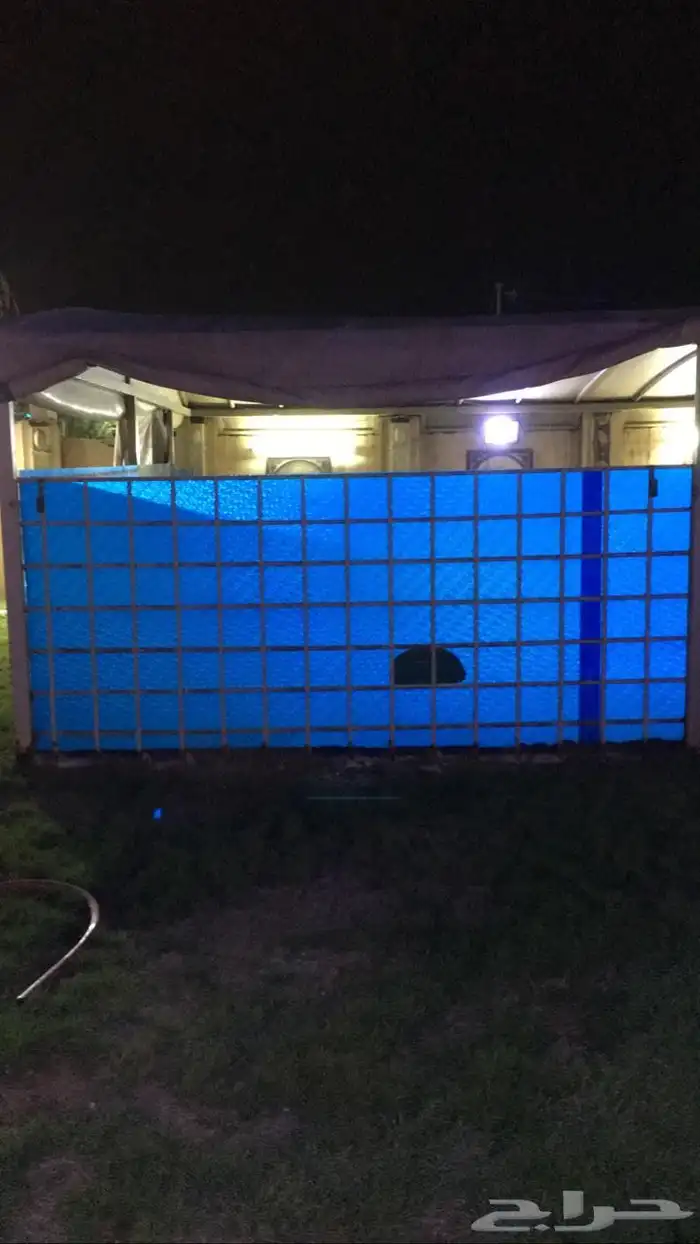 ((استراحة حي الراشدية 2 )) ويوجد ((استراحة ثانية في الحساني) 2