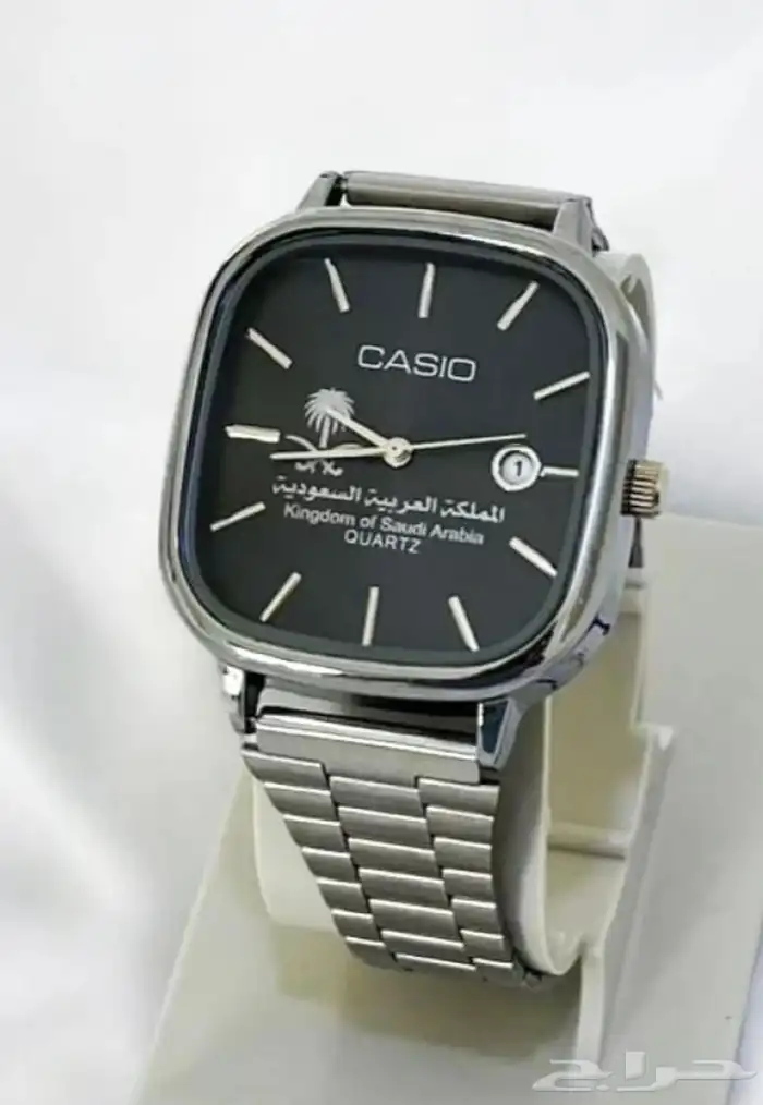 عروض اليوم الوطني الساعات كاسيو اصدار خاص بشعار المملكة 0