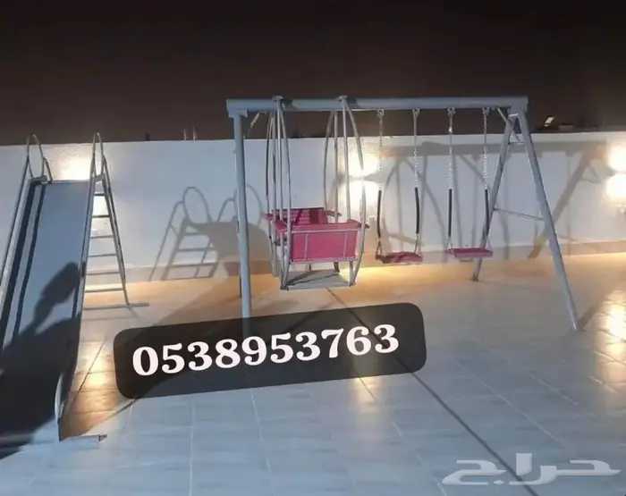 مراجيح وجلسات والعاب بأسعار مناسبة للجميع 2
