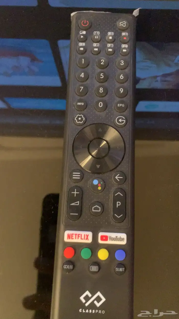 تلفزيون 55 انش وطاولة تلفزيون 8