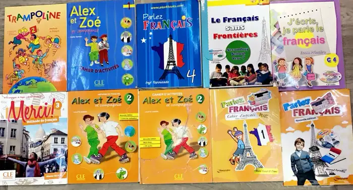 كتب لغة فرنسية French 9