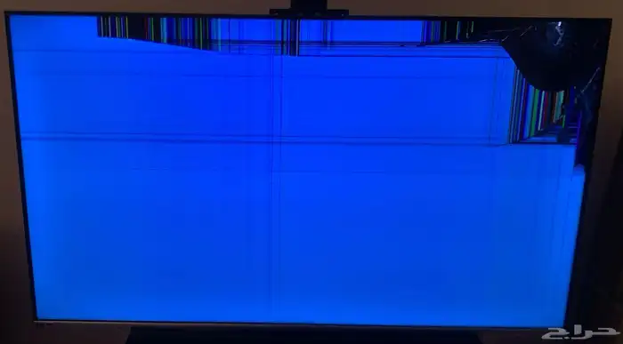 تلفزيون 55 انش وطاولة تلفزيون 4