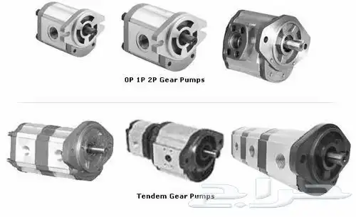 طرمبة هيدروليك المونيوم ترسية hydraulic gear pumps 2