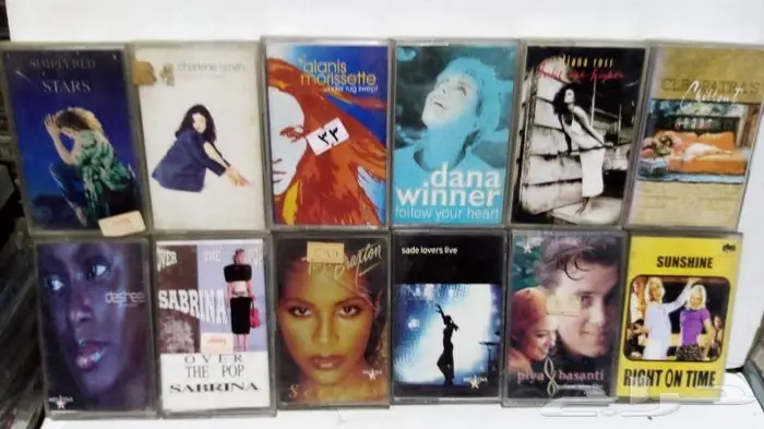 كاسيت غربي اجنبي انجليزي شريط كاسيت اشرطه 7