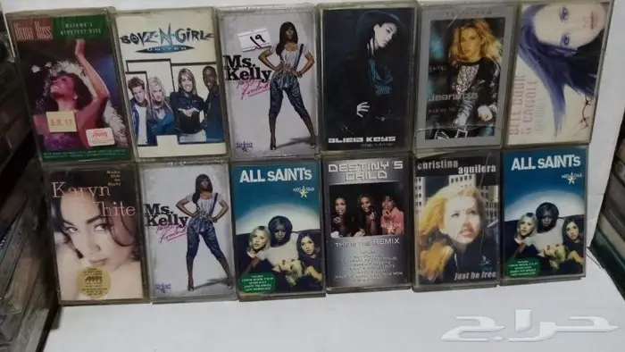 كاسيت غربي اجنبي انجليزي شريط كاسيت اشرطه 12