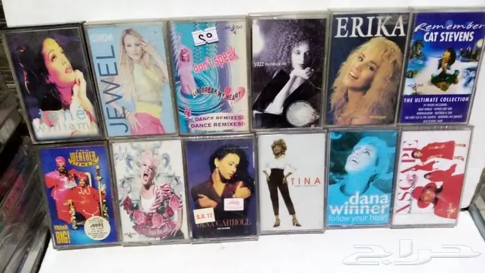 كاسيت غربي اجنبي انجليزي شريط كاسيت اشرطه 0