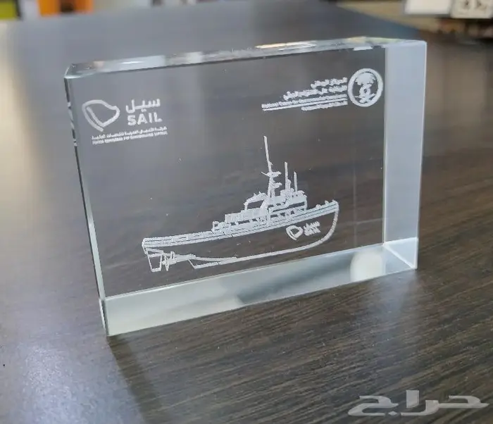 حفر 3d داخل الكريستال 7