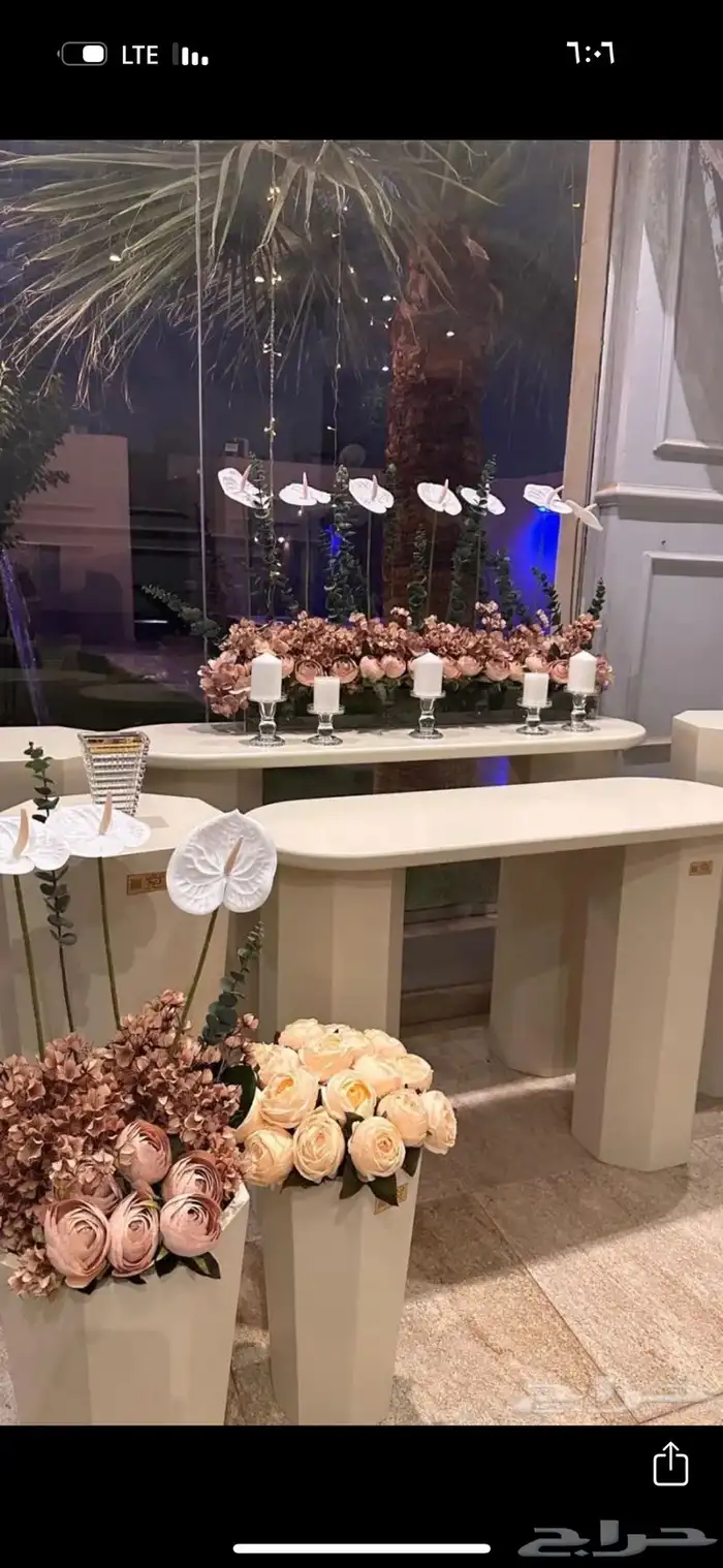 طاولات استقبال للايجار جدة 1