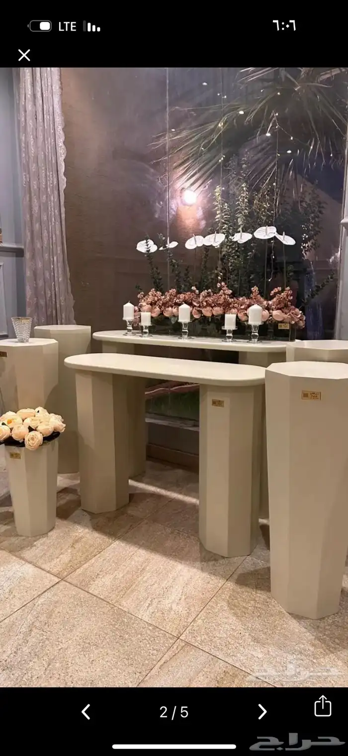 طاولات استقبال للايجار جدة 0