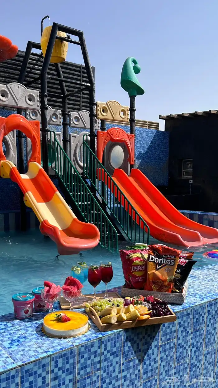 عرض خاص ع شاليه العاب مائيه بالرمال 0