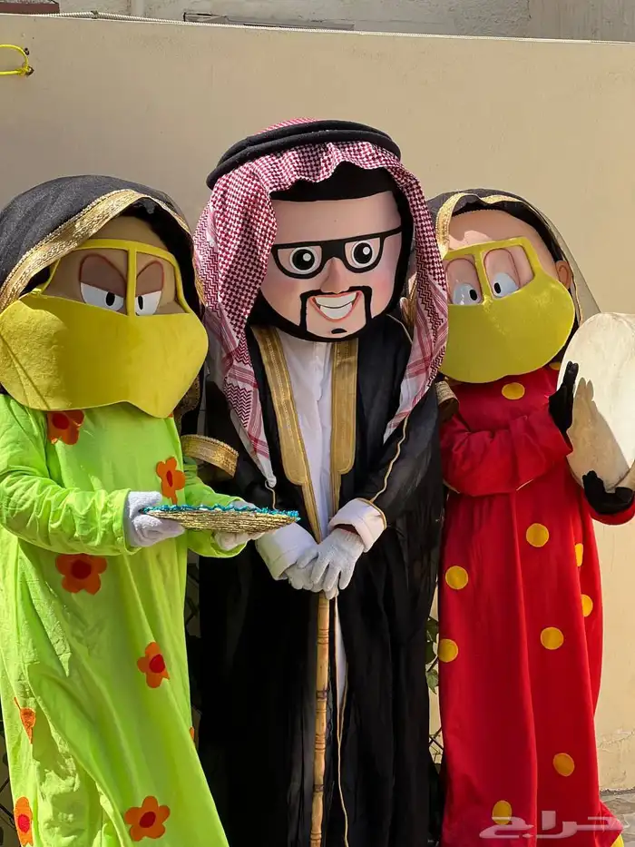 مهرجه وشخصيات كرتونيه 5