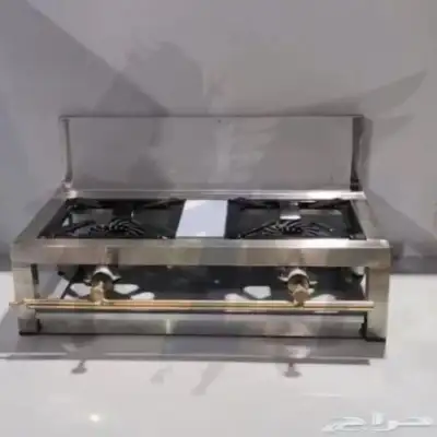 مركب غاز استانلس ستيل معدات مطاعم اعمال استيل فرن غاز 4