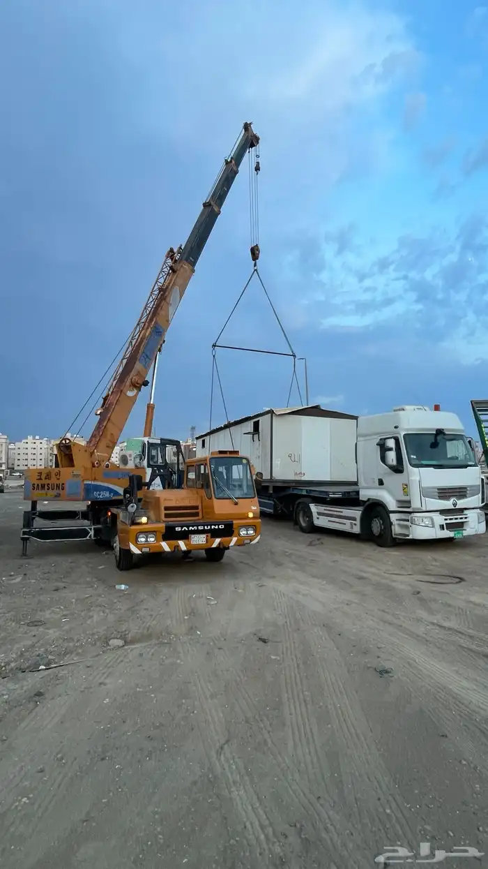 كرين ونش للإيجار سطحه بوم تراك جميع المعدات 14