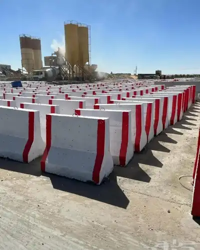 صبات خرسانية حجر نيوجرسي كافة المقاسات 4